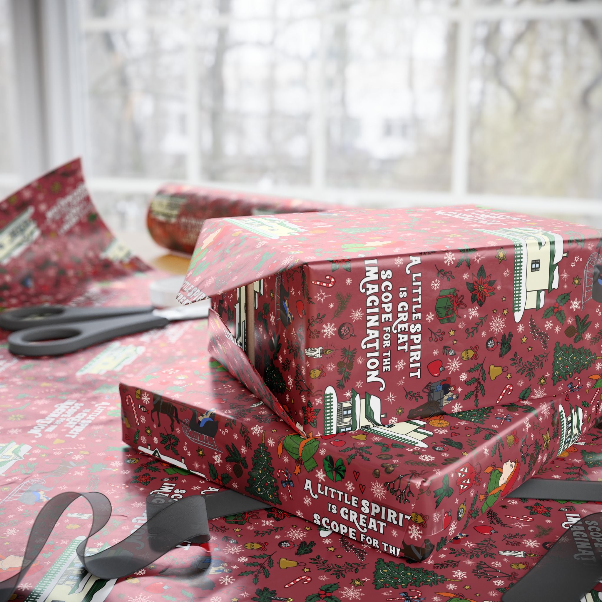 Spirit for the Imagination Wrapping Paper