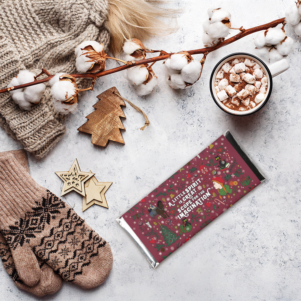 Anne of Green Gables "Holiday Spirit" Chocolate Bar