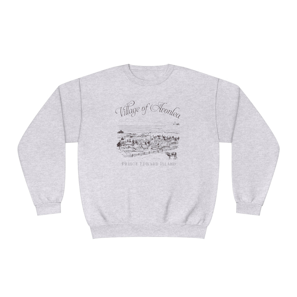 Vintage Village of Avonlea Illustration Sweatshirt