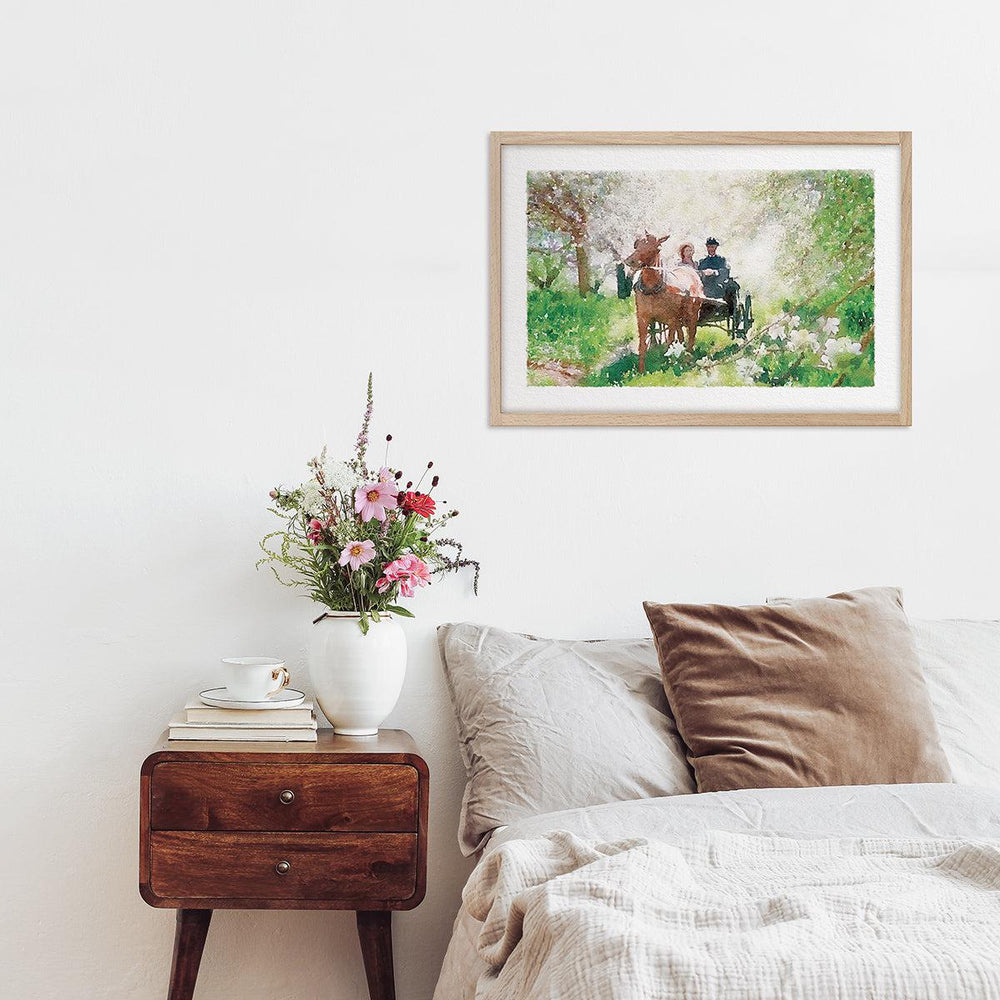 "White Way of Delight" Limited Edition Watercolor Print
