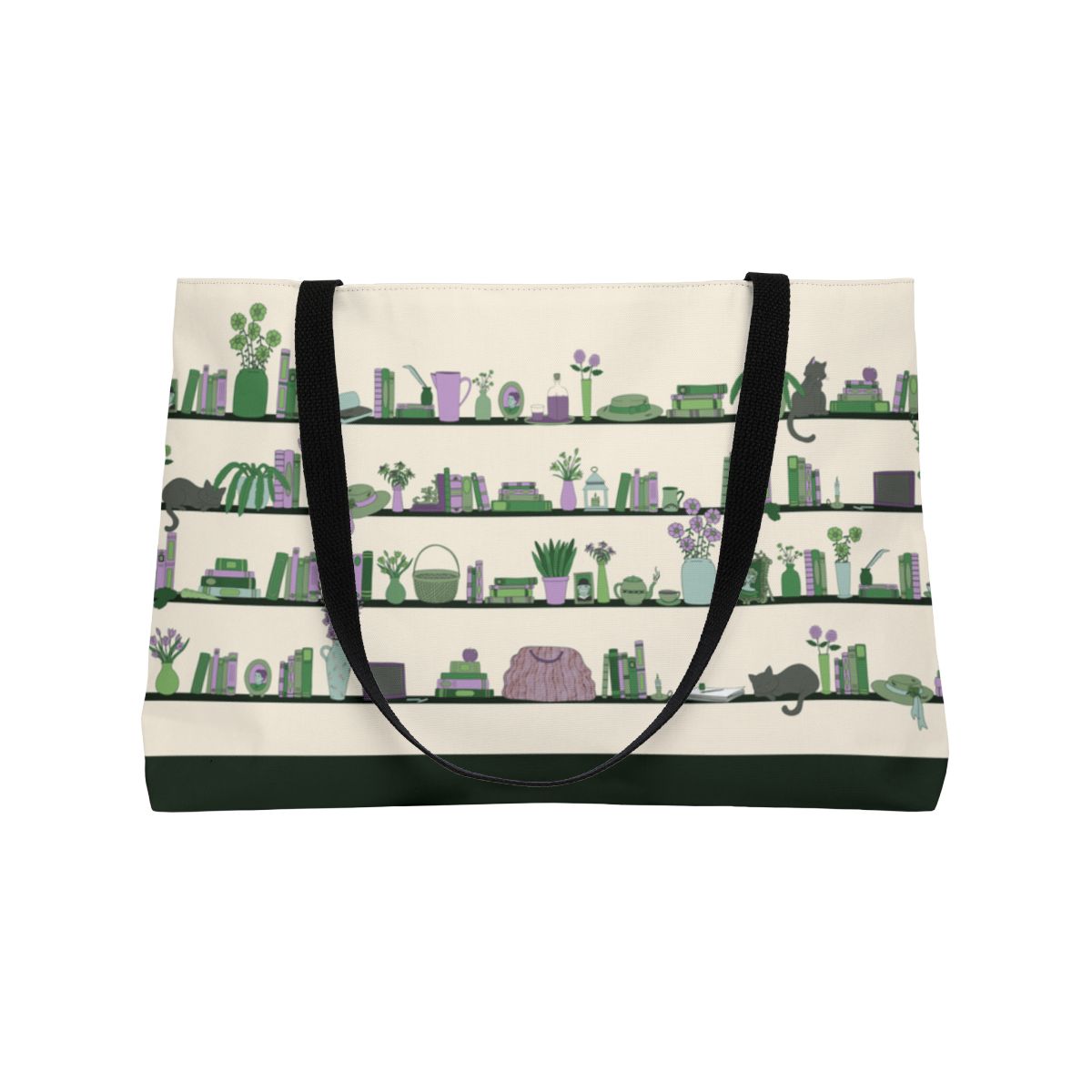 Anne of Green Gables Bookshelves Oversized Tote Bag