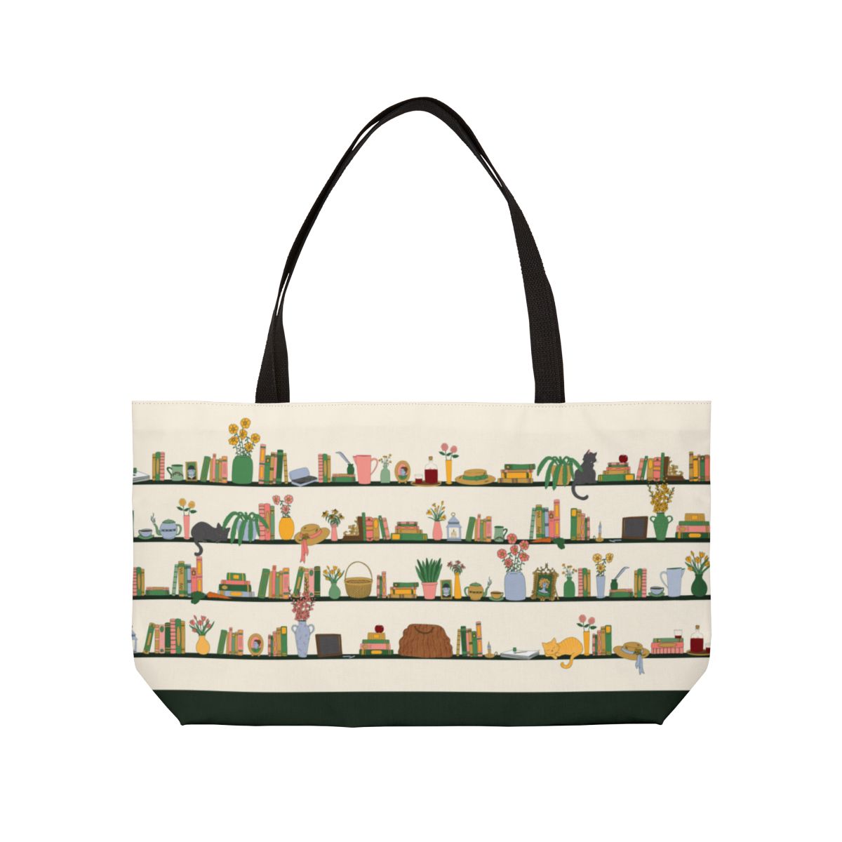 Anne of Green Gables Bookshelves Oversized Tote Bag