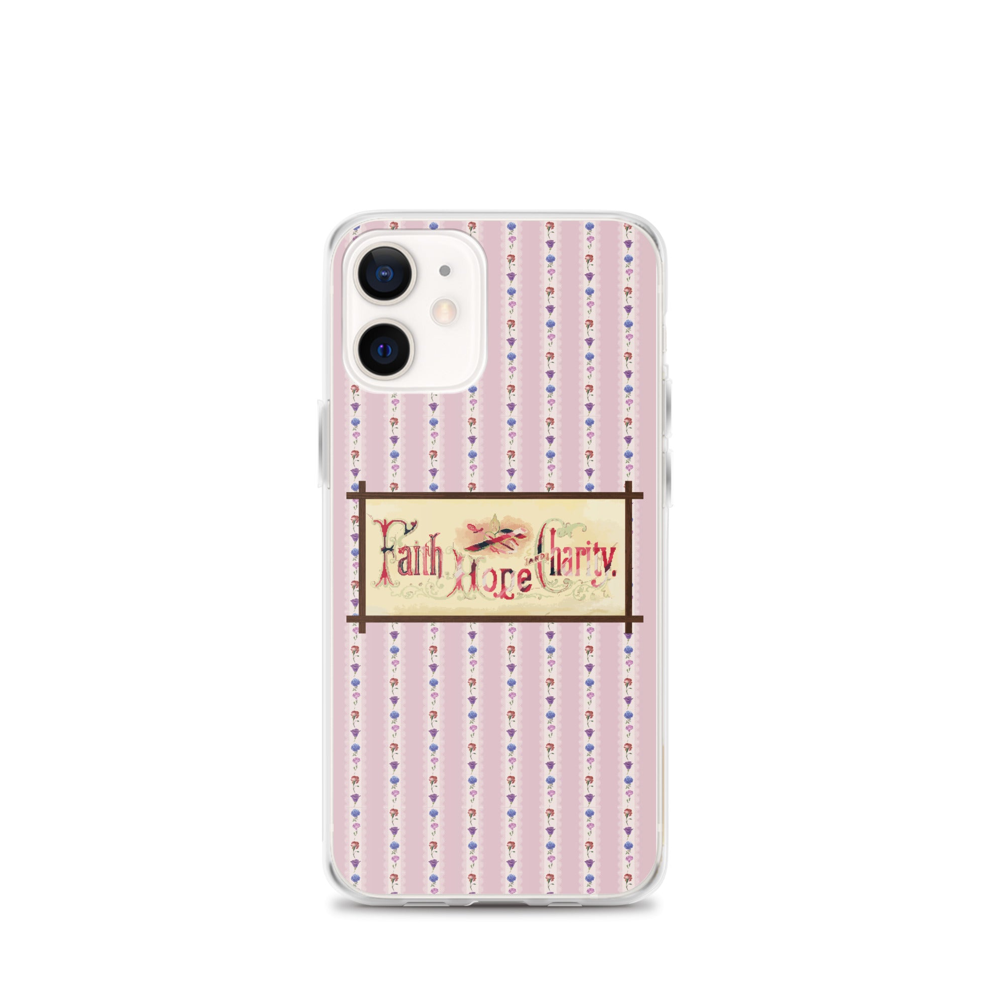 Pink LV Logo iPhone 12 Mini Case