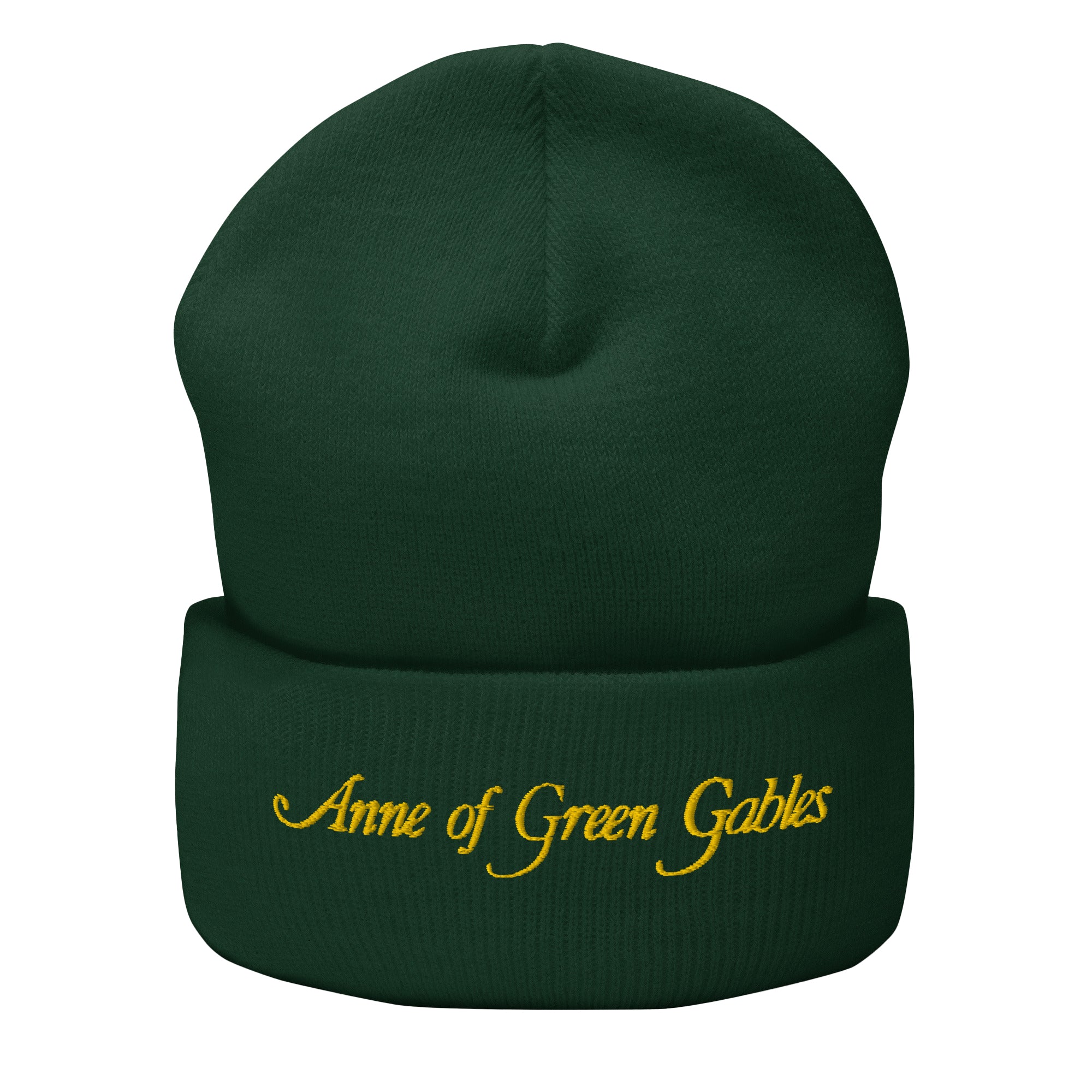 Anne of Green Gables Vintage Embroidered Beanie