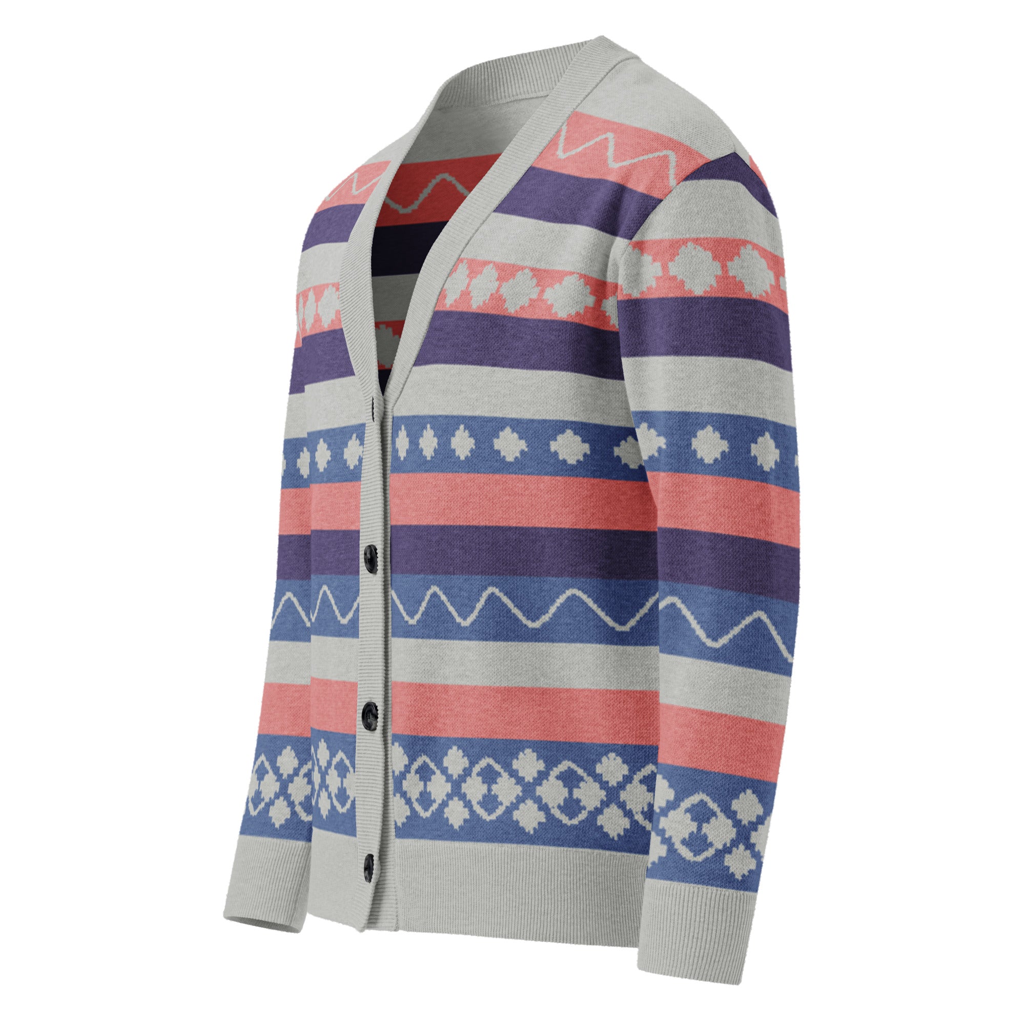 Anne Colour Blocked Cardigan