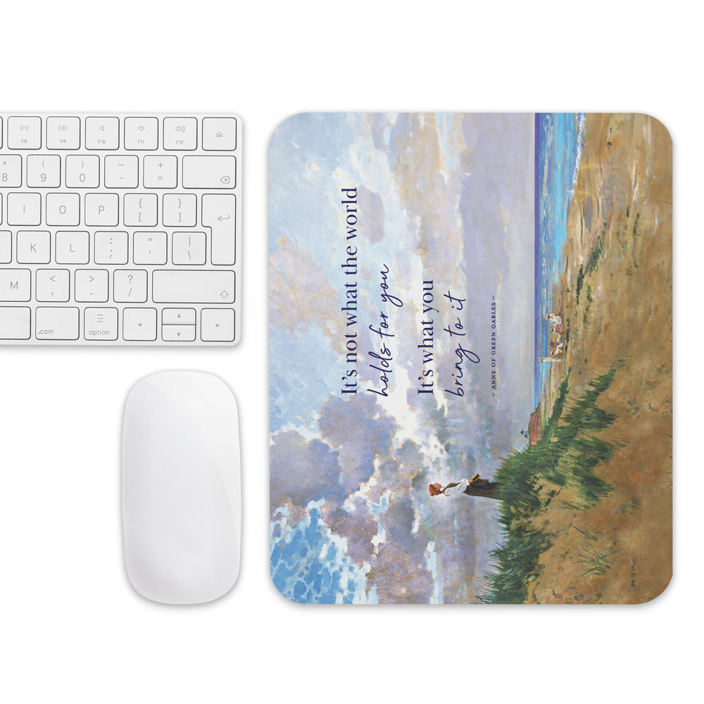 What the World Holds Mouse Pad