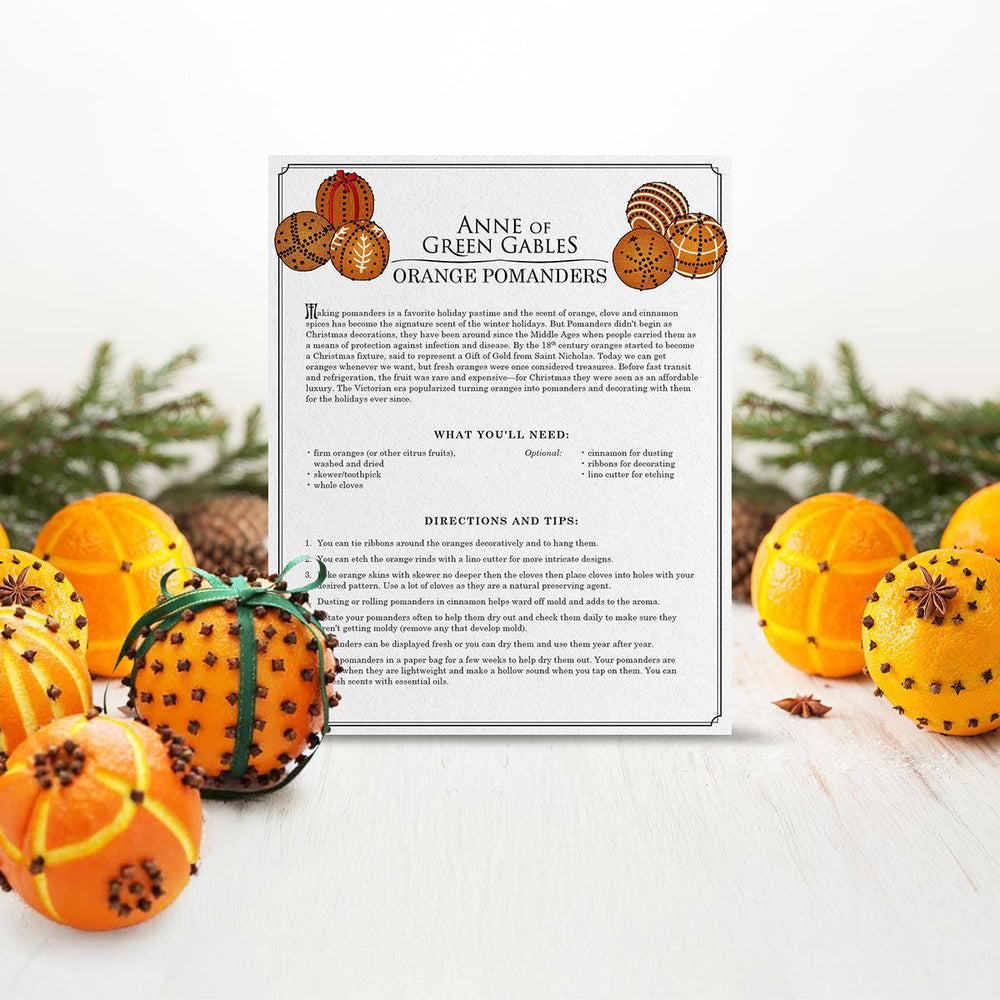 FREE Avonlea Pomander DIY