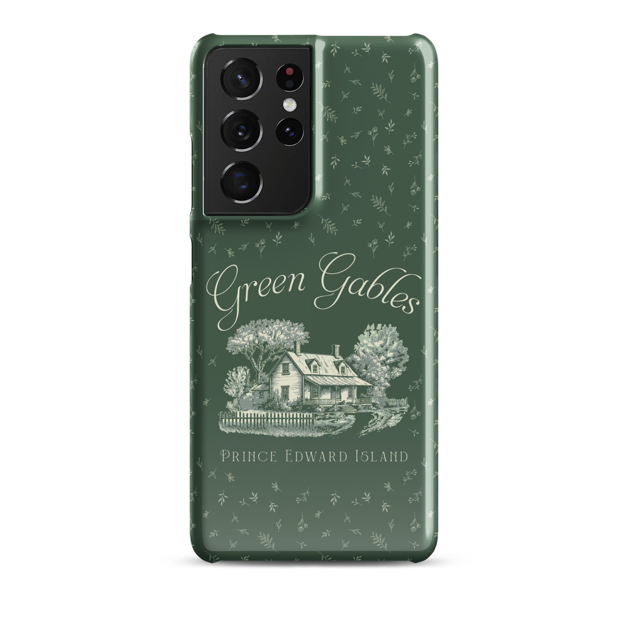 Vintage Green Gables Illustration Samsung Case