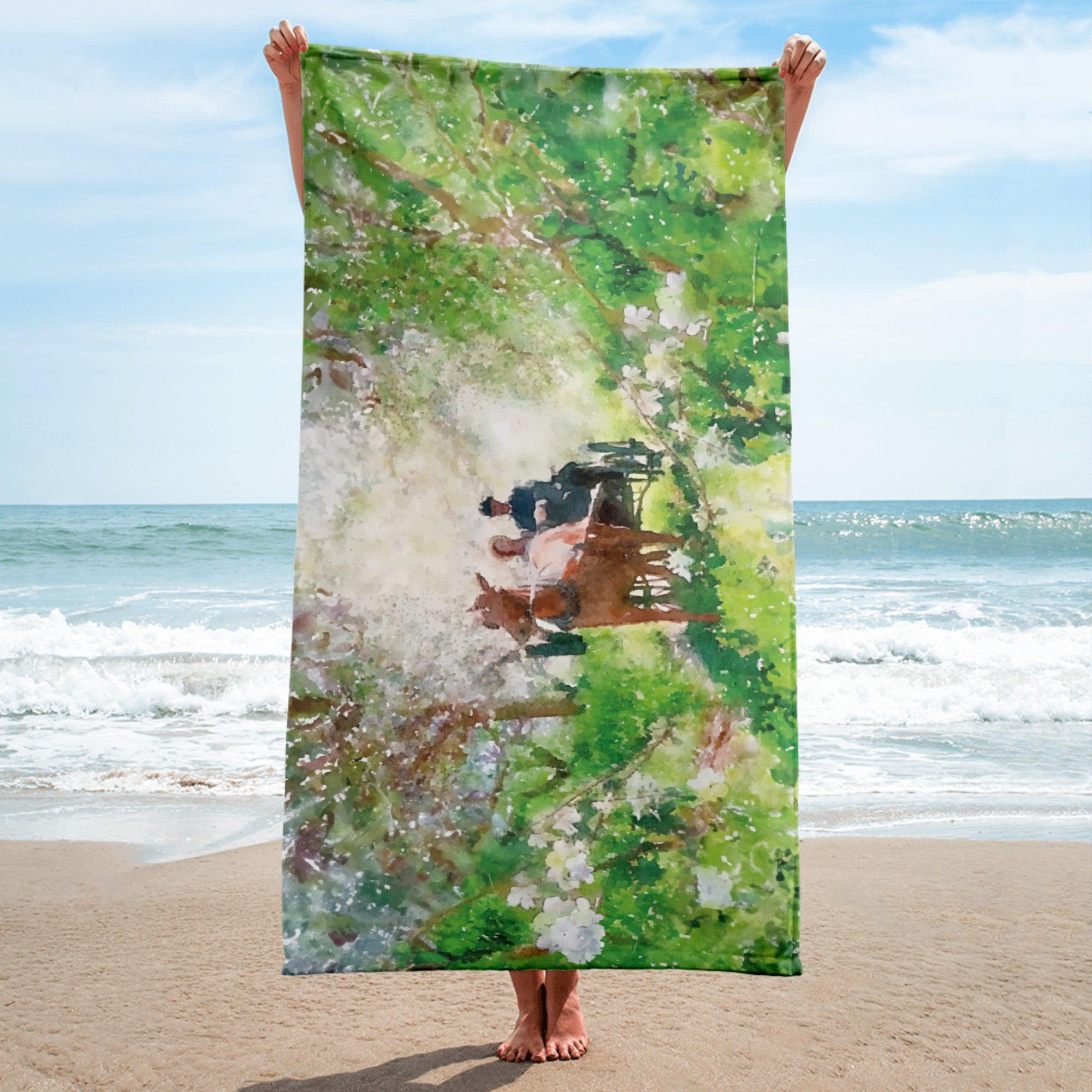 White Way of Delight Towel