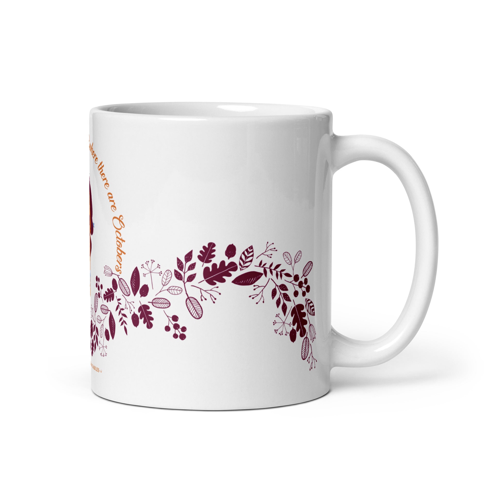 Anne Crest October Quote Mug