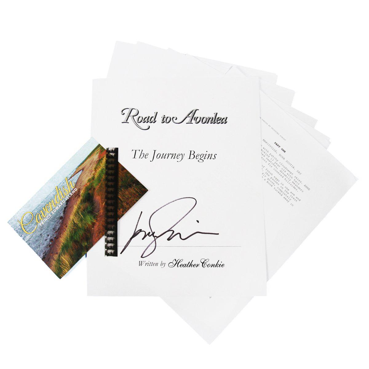 Road to Avonlea: The Journey Begins Autographed Script Gift Set