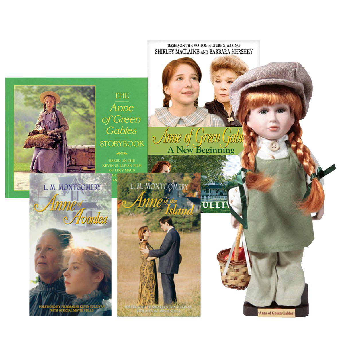 Anne of Green Gables: 12 Inch Movie Doll with Four Anne of Green Gables Books Package