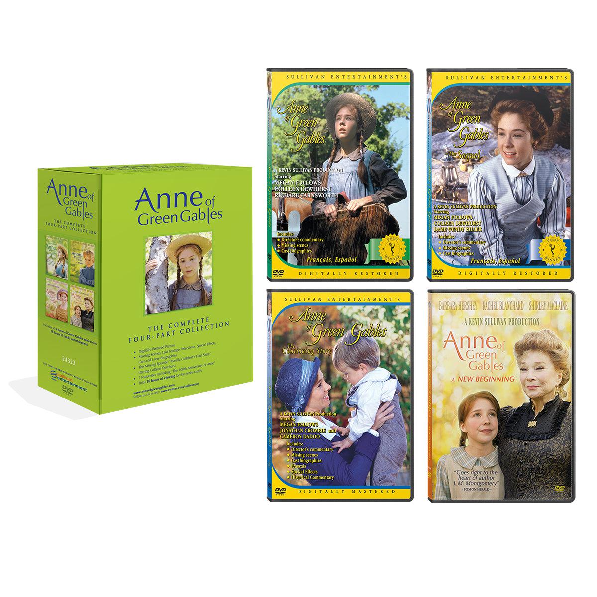 Anne of Green Gables Complete 4 Part Collection Shop at