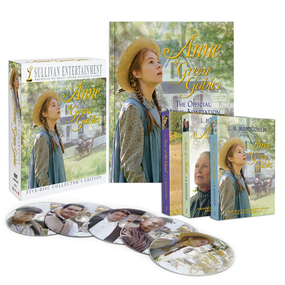 Anne of Green Gables: Three-Part DVD and Book Set