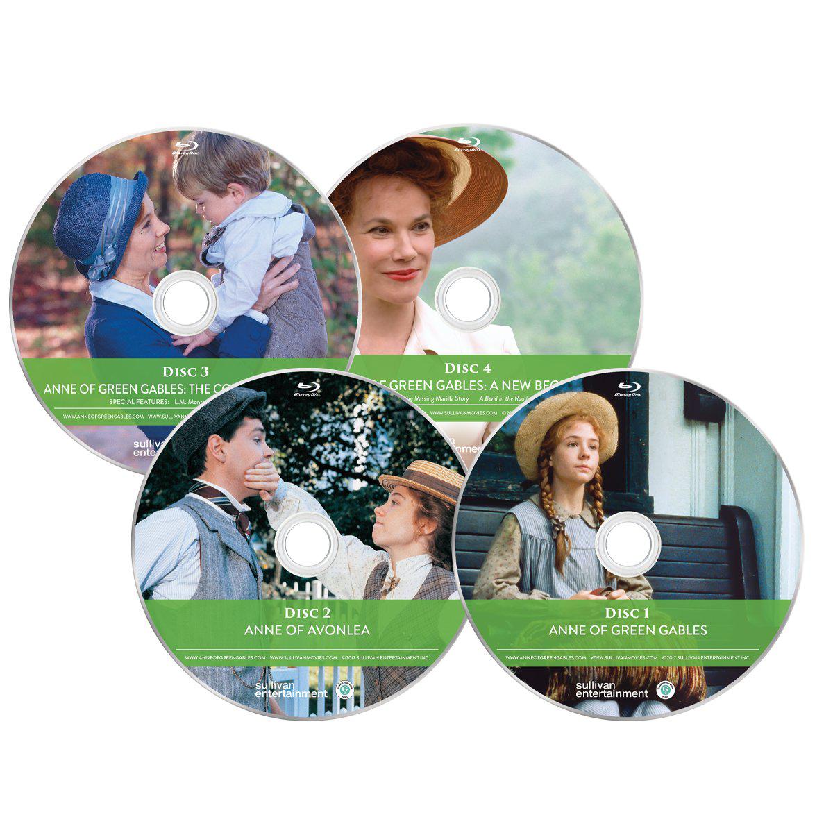 Anne of Green Gables Four-Part Blu-ray 4K Restoration Set (Best Quality Restoration)