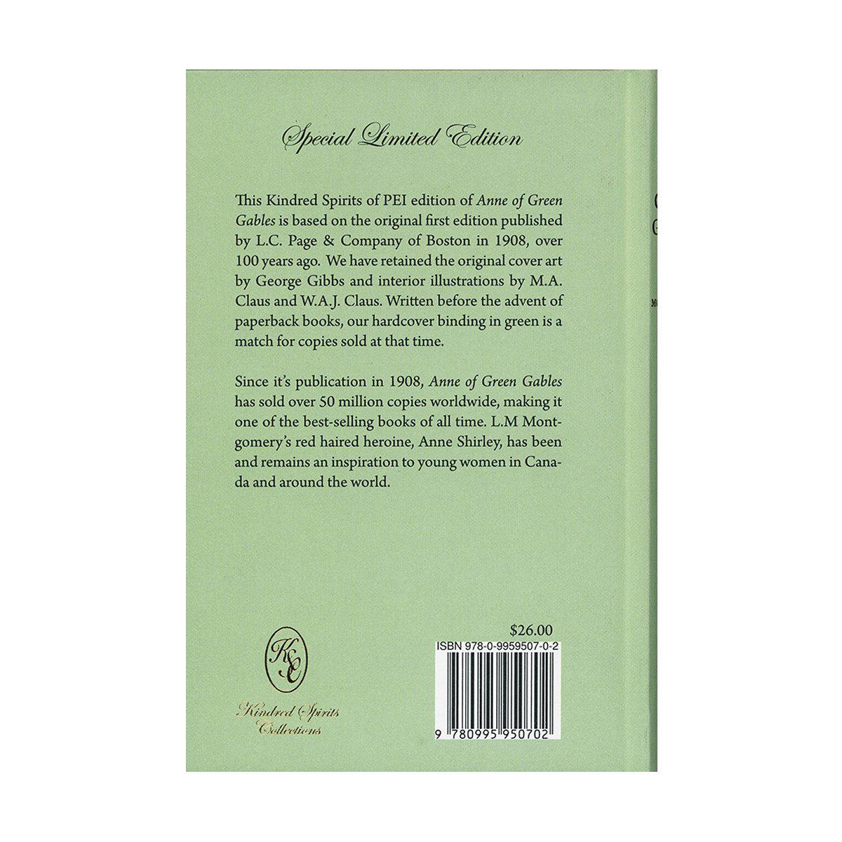 "Anne of Green Gables" Novel - Original Hardcover Edition L.C. Page & Co Boston 1908