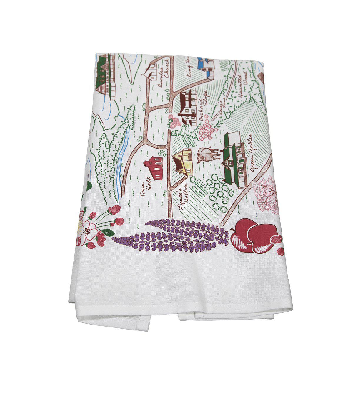 "Avonlea" Illustrated Tea Towel