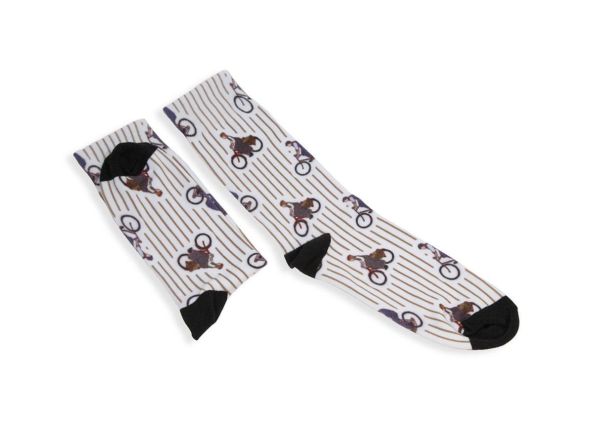 "Anne and Gilbert Bicycle" Socks