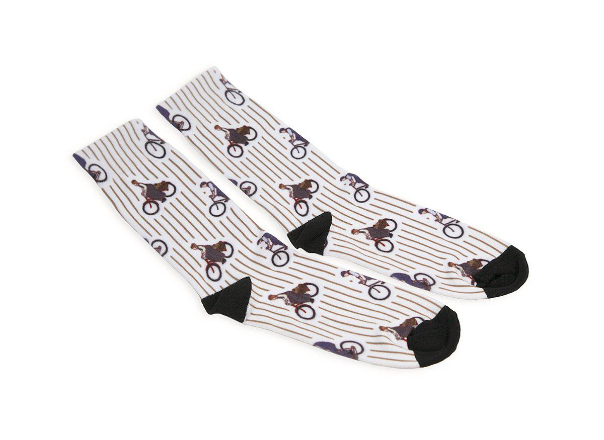 "Anne and Gilbert Bicycle" Socks