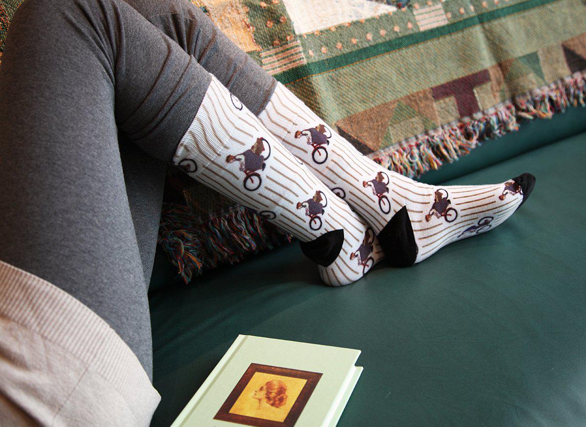 "Anne and Gilbert Bicycle" Socks