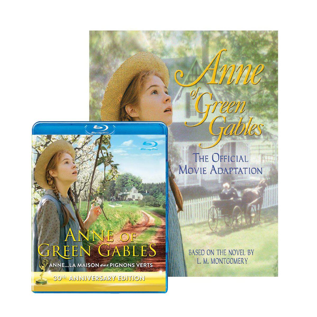 Anne of Green Gables 30th Anniversary Blu-ray and Movie Adaptation Book