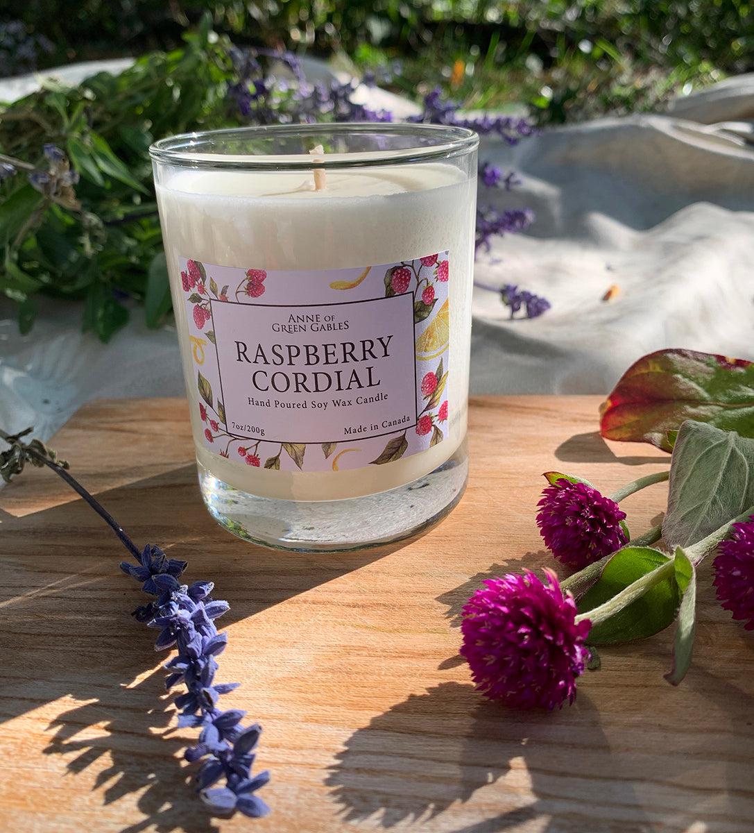 "Raspberry Cordial" Candle