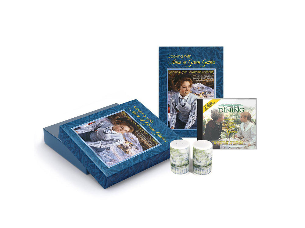 Cooking with "Anne" Gift Kit (Cookbook, CD + Salt & Pepper Shakers)