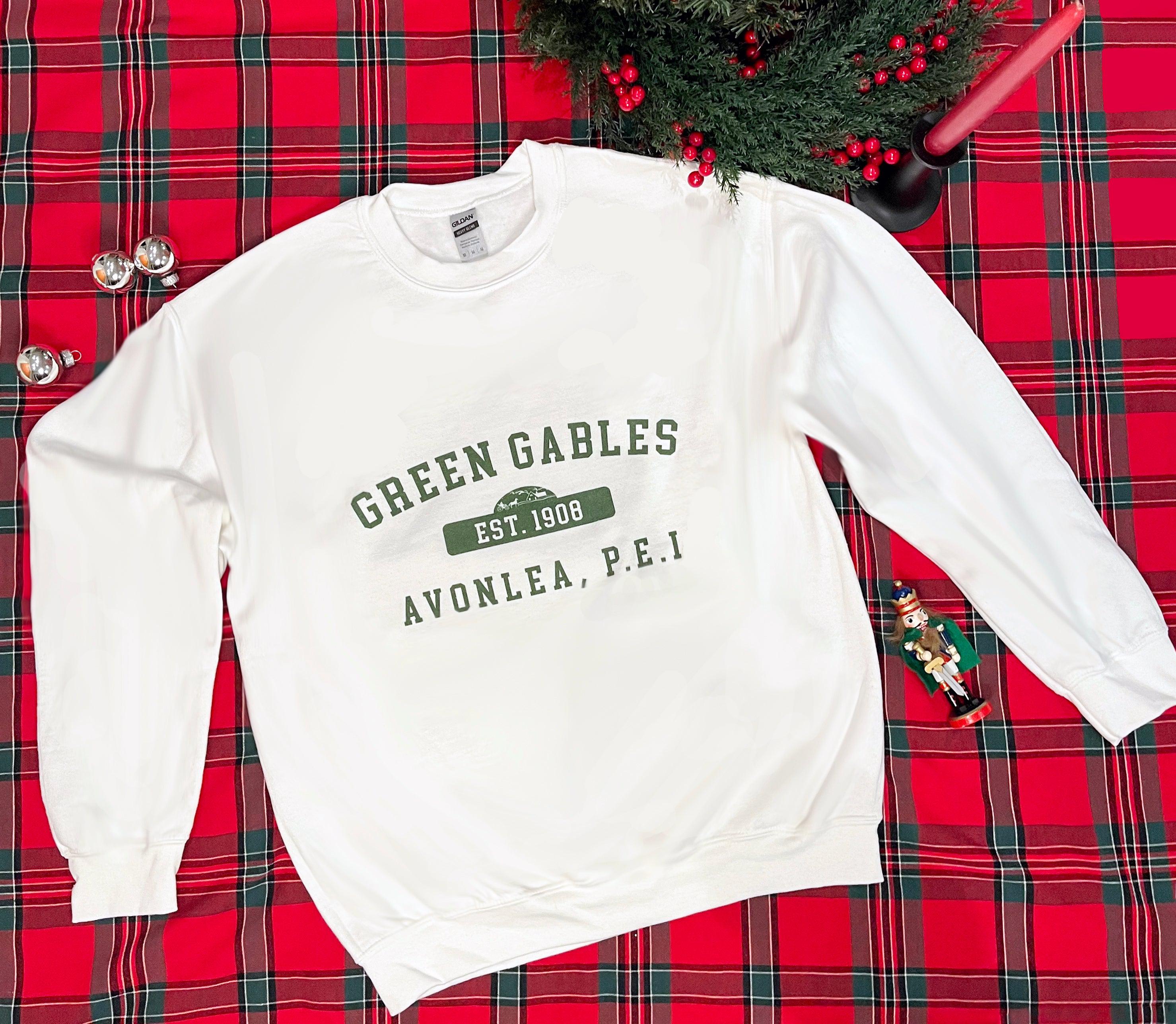 Green discount college sweater