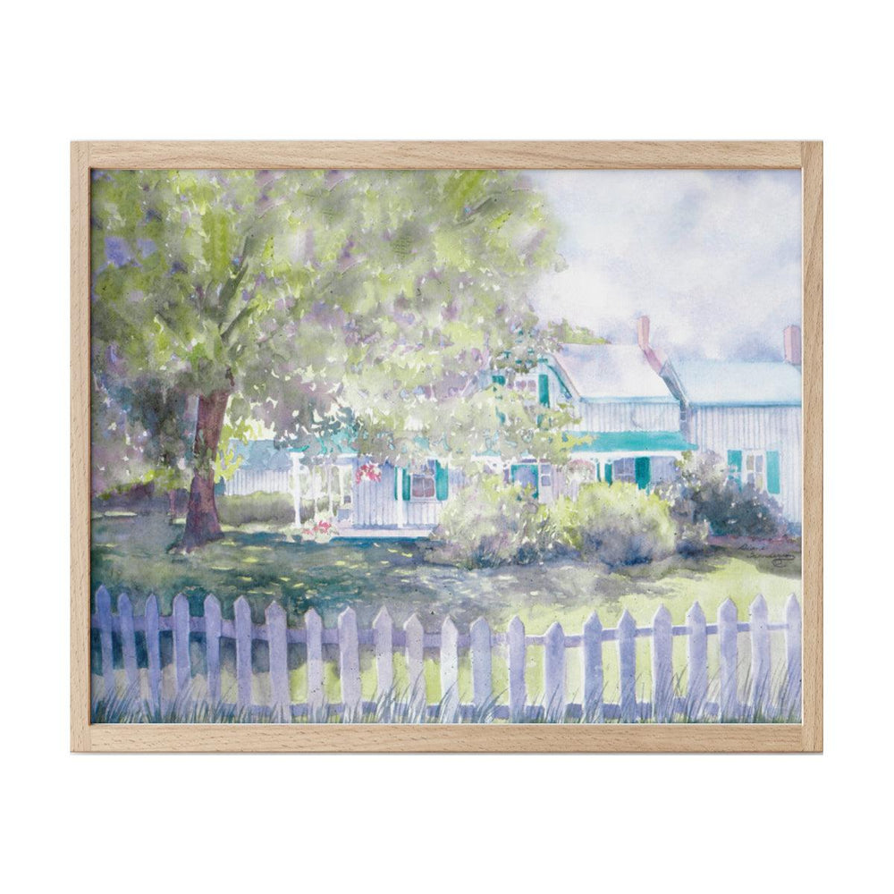 "Green Gables" By Diane Henderson on Watercolor Paper
