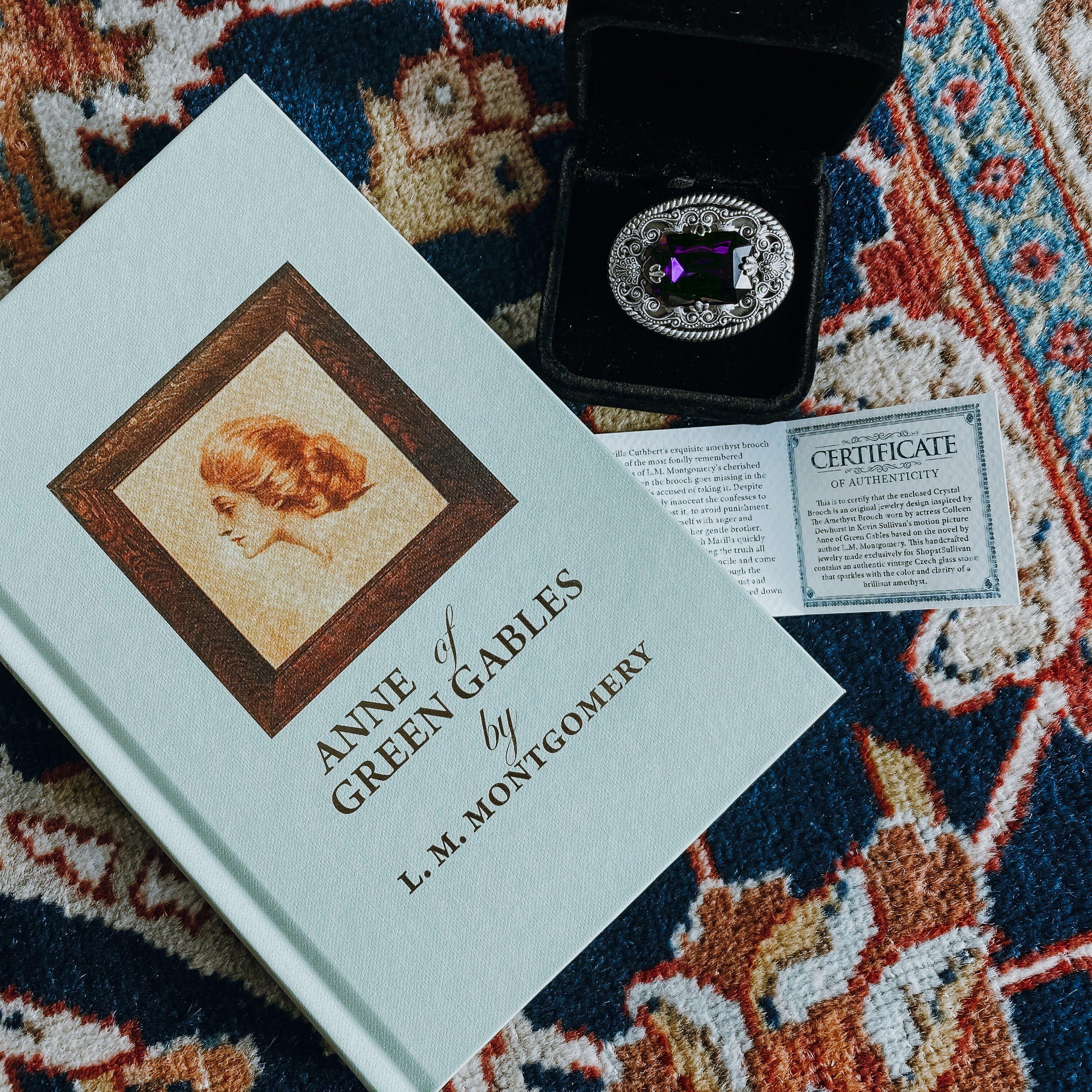 Marilla's Amethyst Brooch