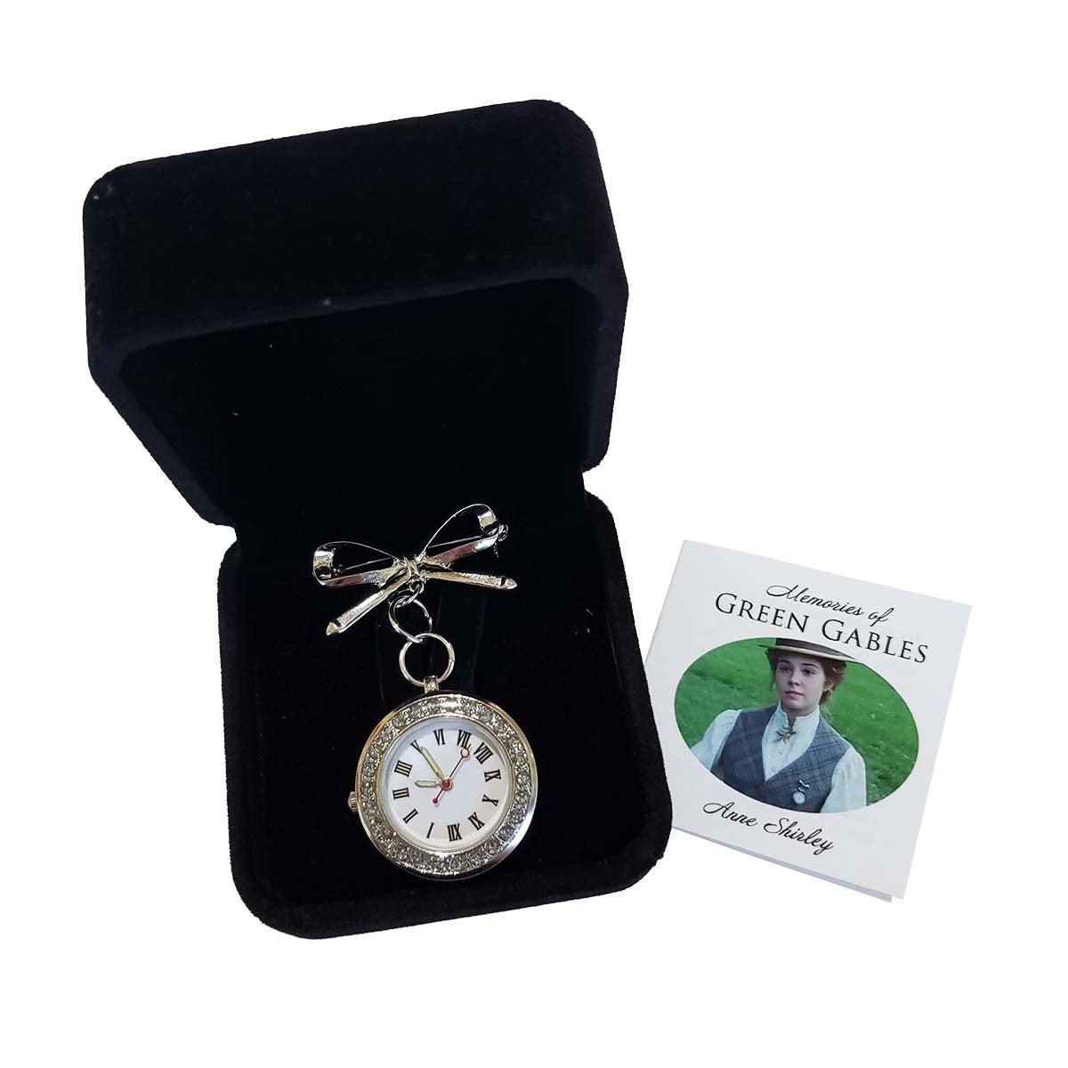 Anne Shirley Inspired Lapel Pin Watch