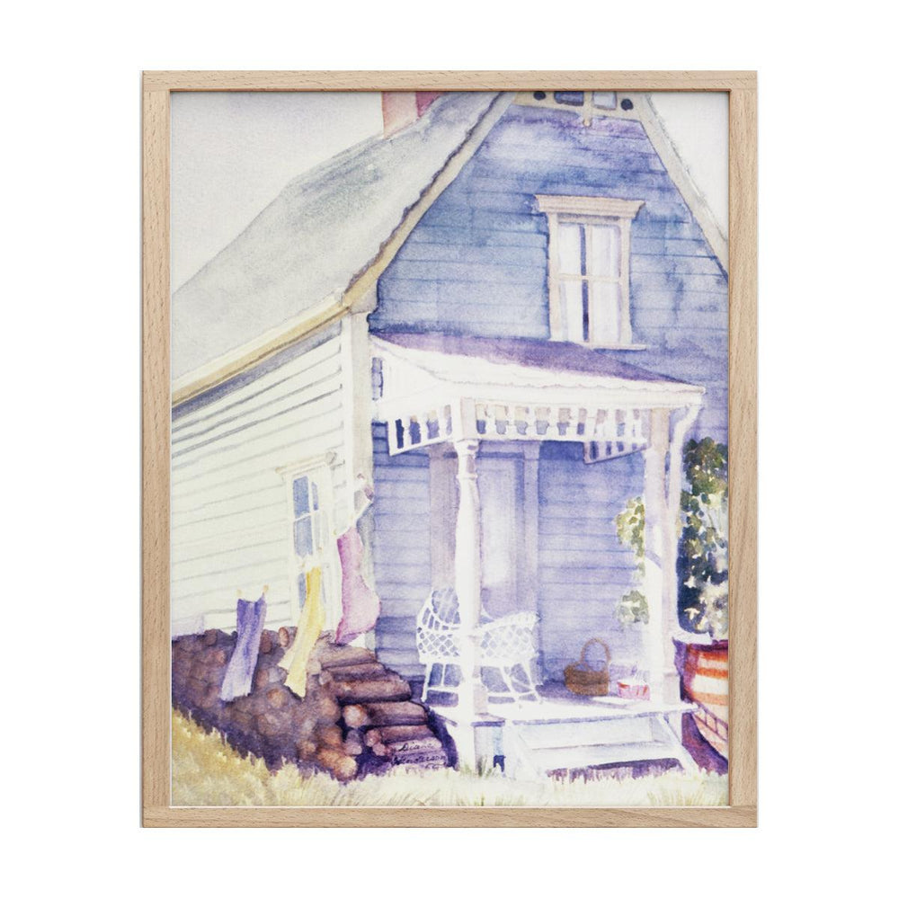 "The Potts House" By Diane Henderson, On Watercolor Paper
