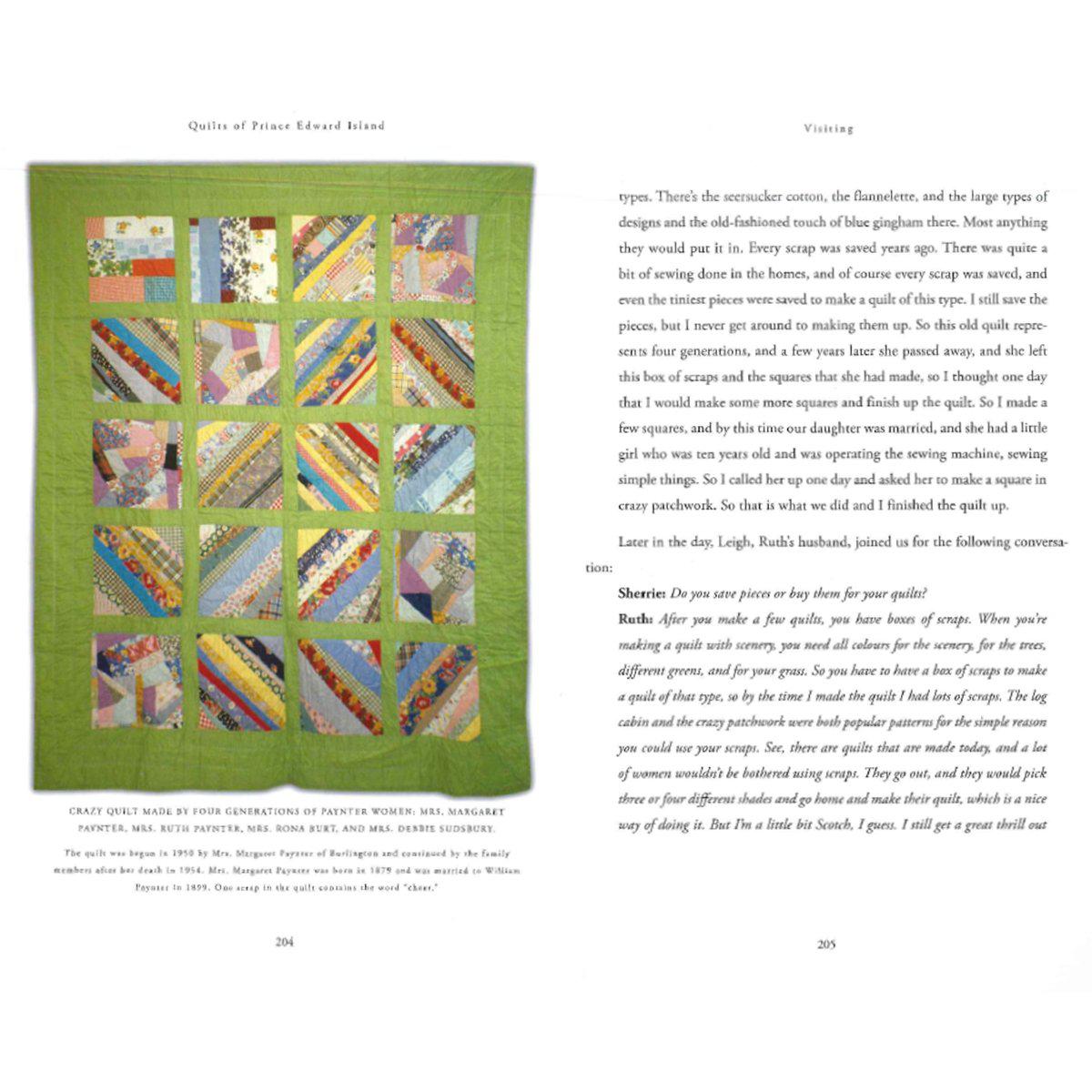 "Quilts of Prince Edward Island: The Fabric of Rural Life" By Sherrie Davidson