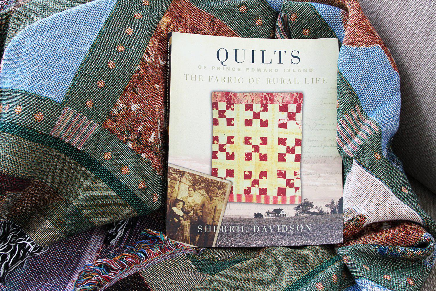 Anne Inspired Blanket & PEI Quilt Coffee Table Book