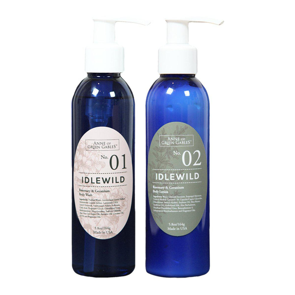 Natural Idlewild Lotion & Body Wash Duo