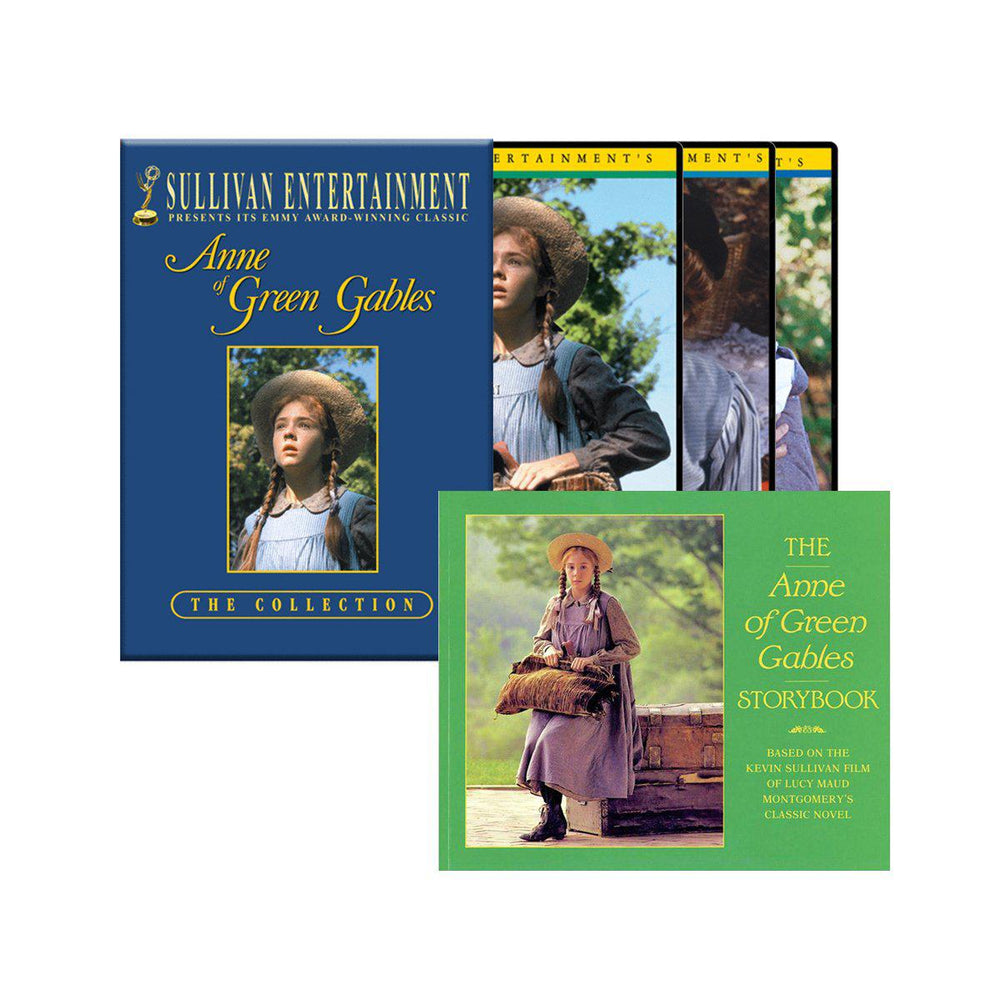 Anne of Green Gables Trilogy DVD set and Storybook
