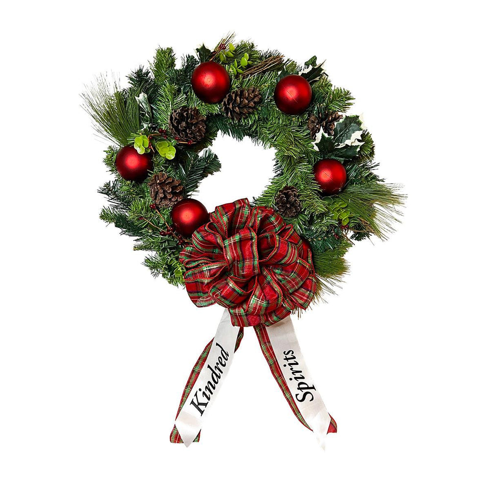 Kindred Spirits Holiday Wreath: 24 inches