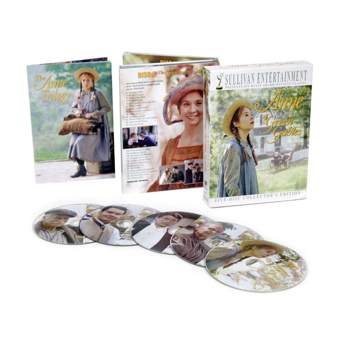 Anne of Green Gables: 20th Anniversary Three-Part Collector's Edition DVD (Best Trilogy Version)