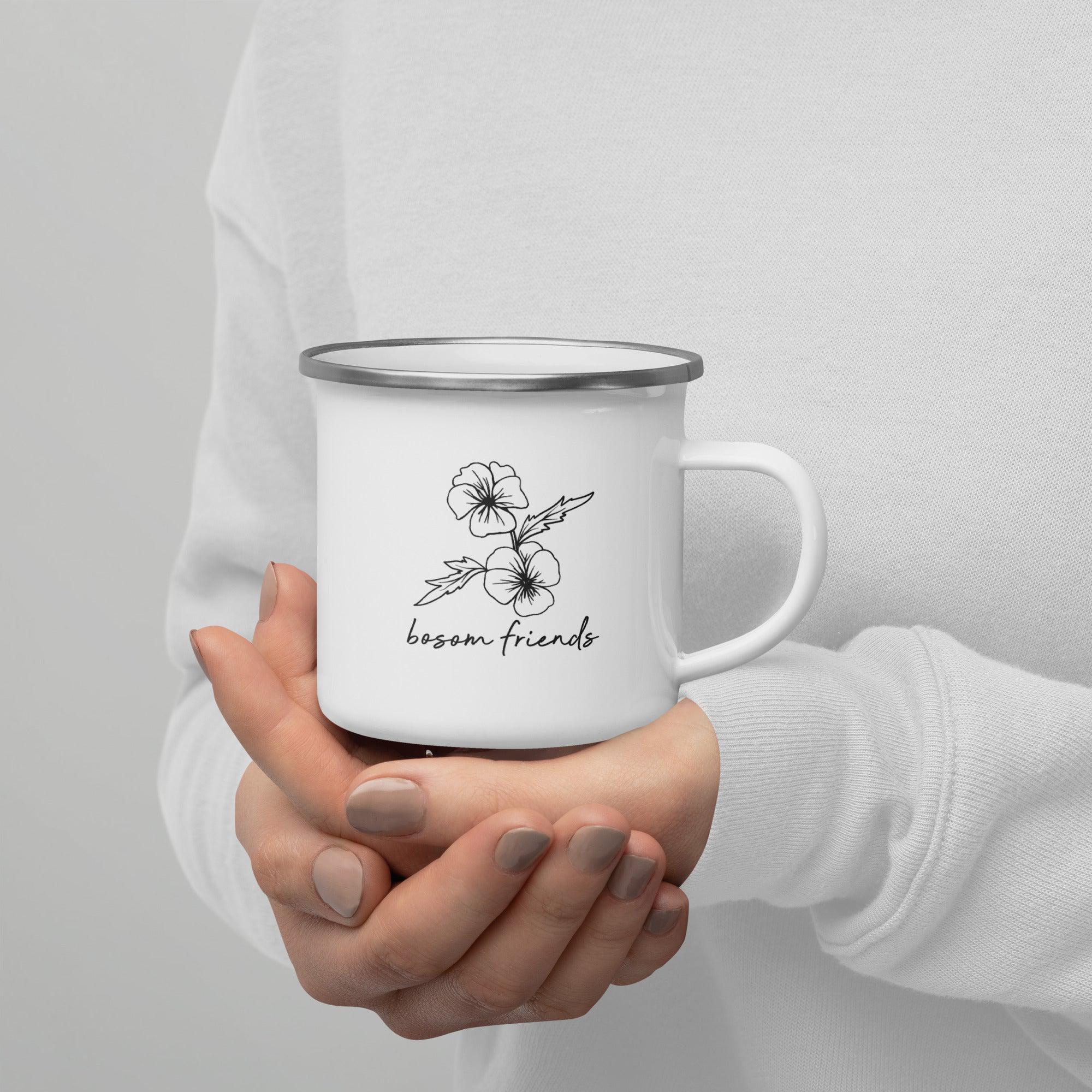 Kindred Spirits/Bosom Friends Enamel Mug