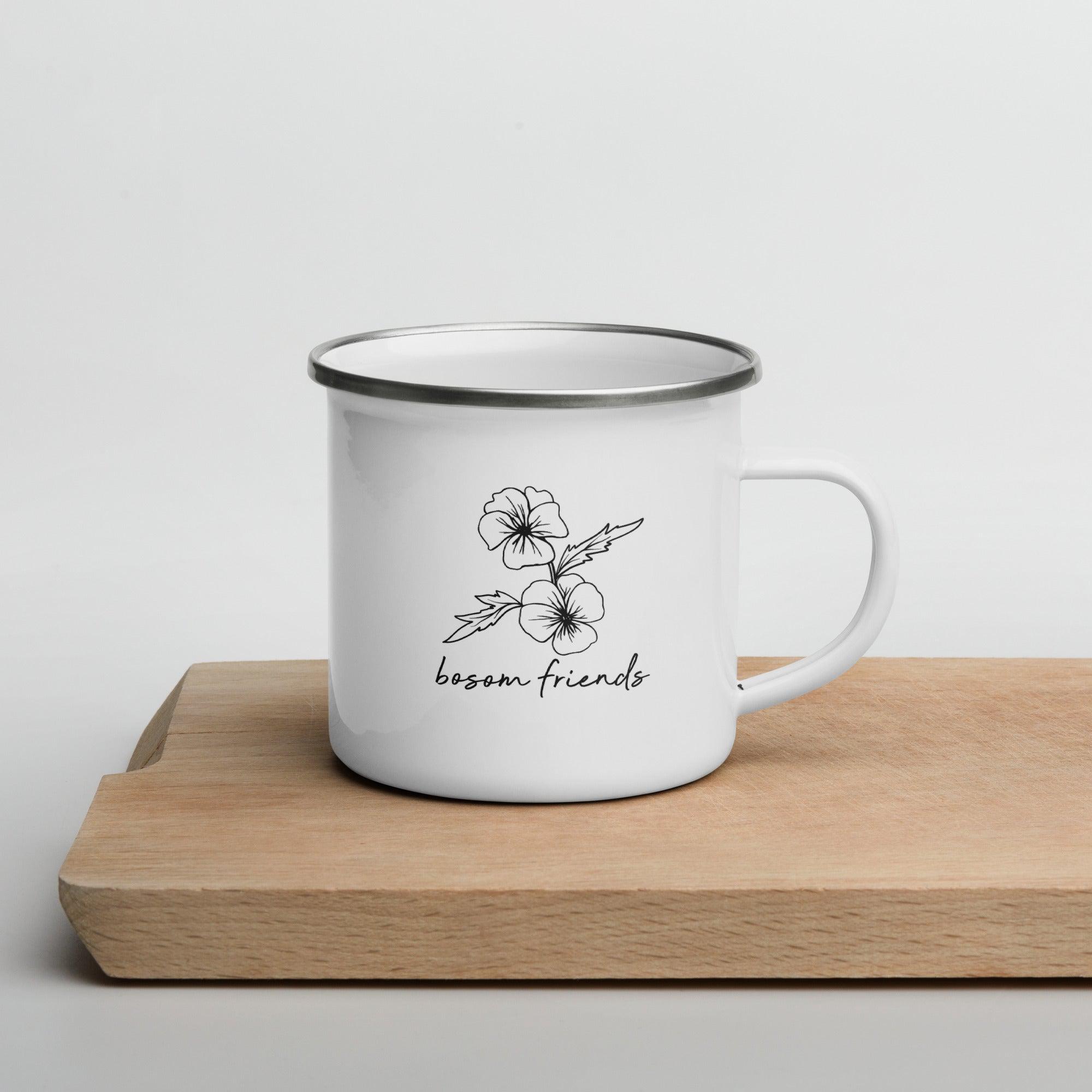 Kindred Spirits/Bosom Friends Enamel Mug