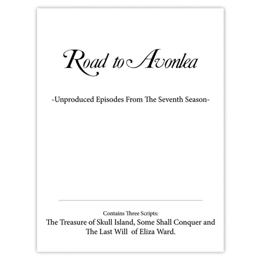 Road to Avonlea Unproduced Script Package