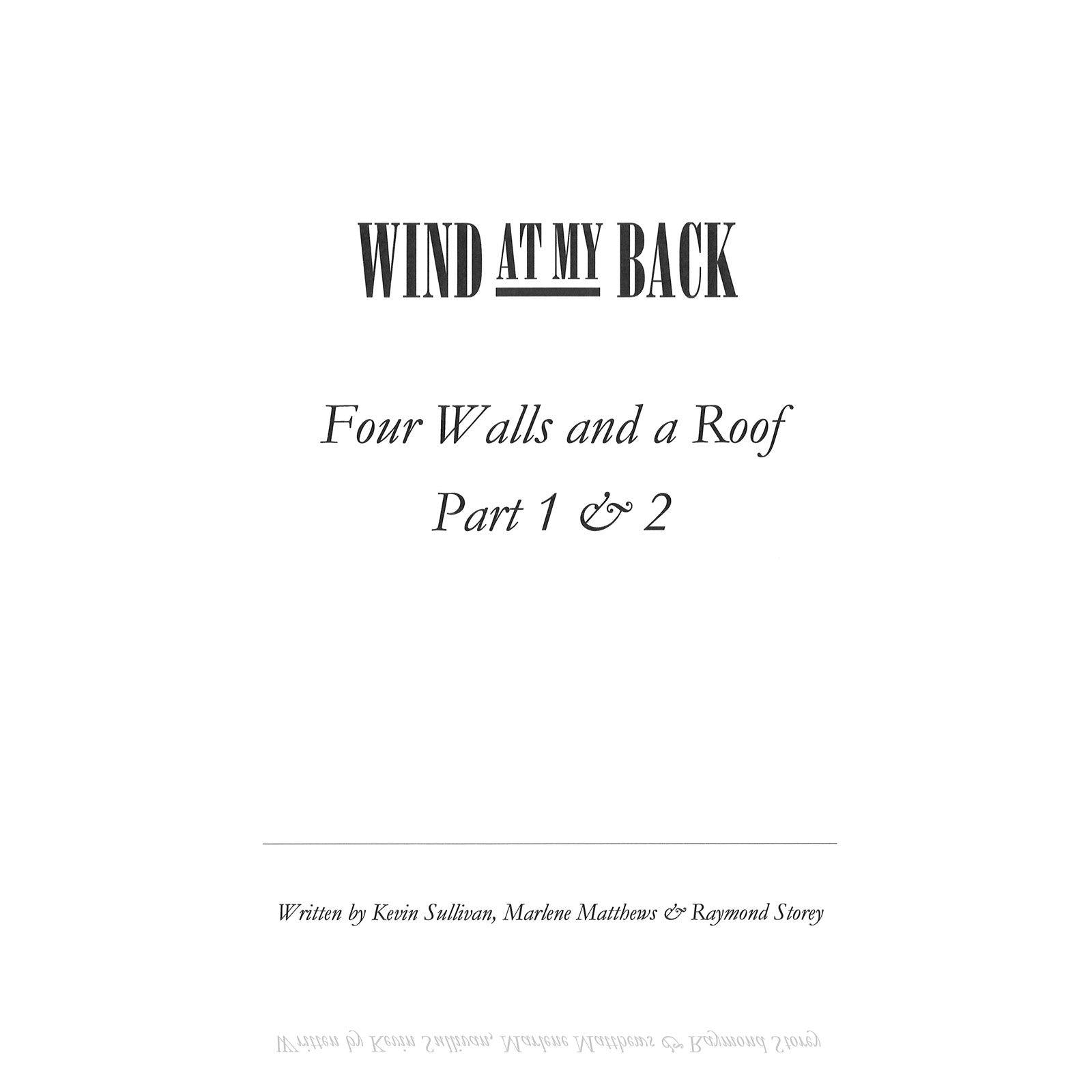 Wind At My Back: The "Four Walls" Gift Set