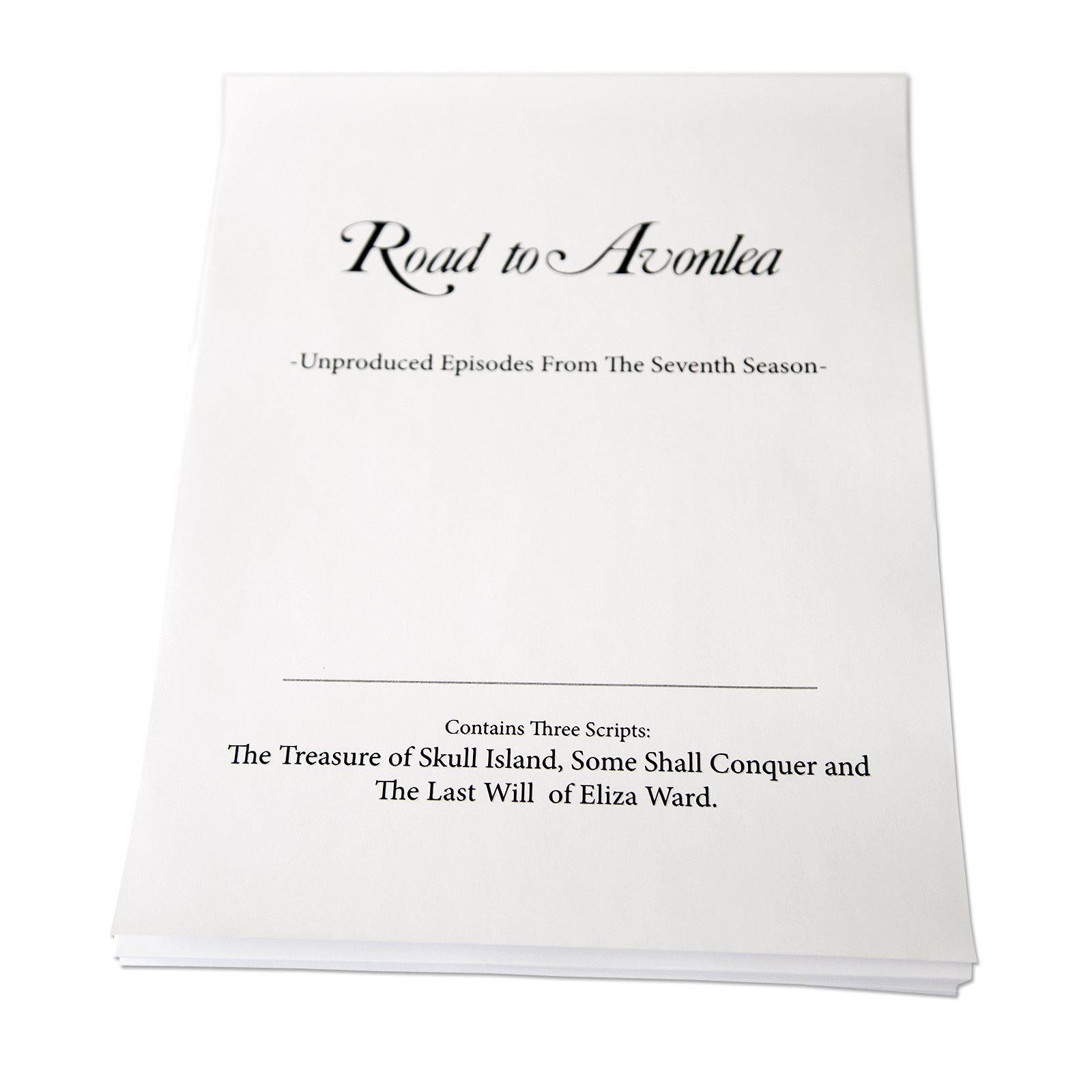 Road to Avonlea Unproduced Script Package