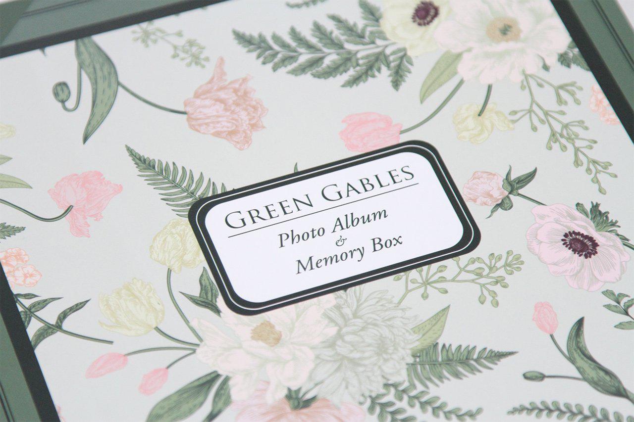 Green Gables Memory Box and Photo Album